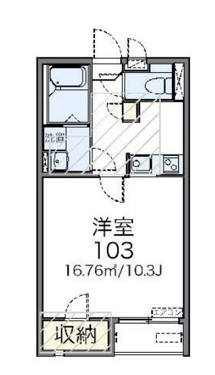 レオネクストレオスクエアの間取り