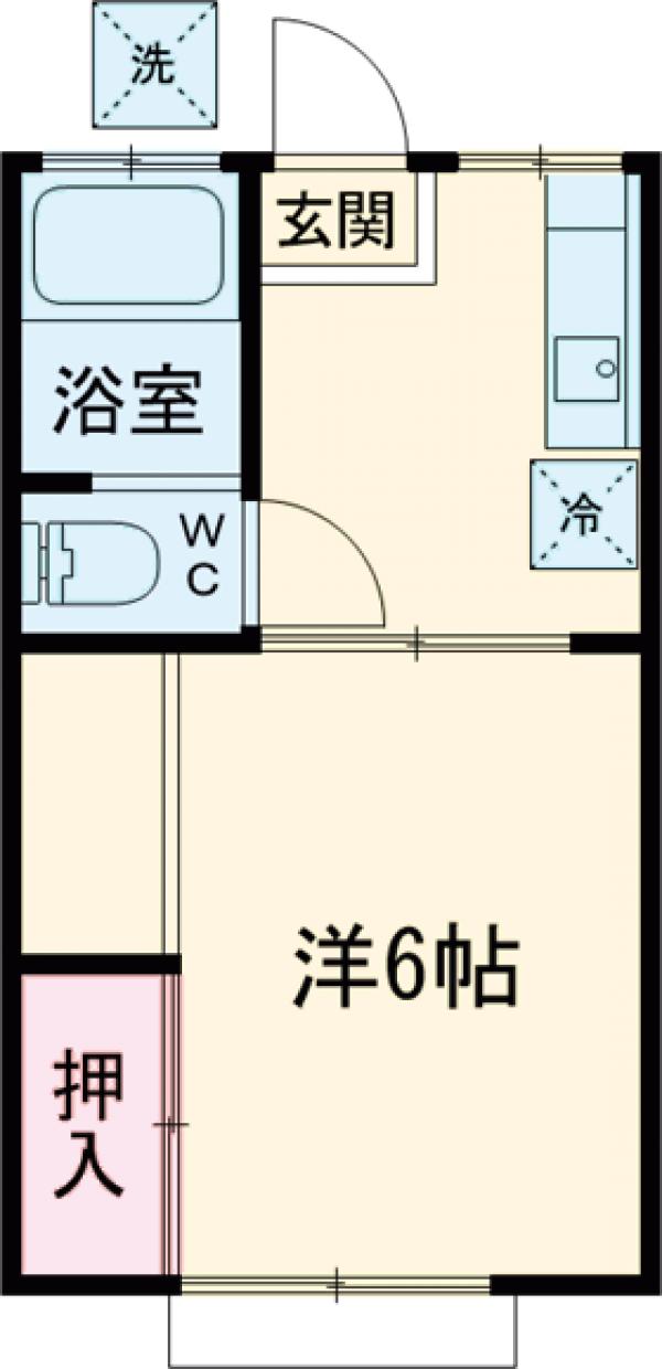 カセッタ山根の間取り