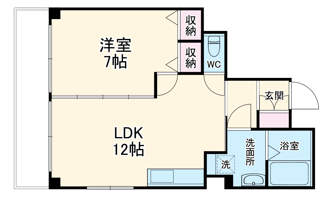 メゾンドココの間取り