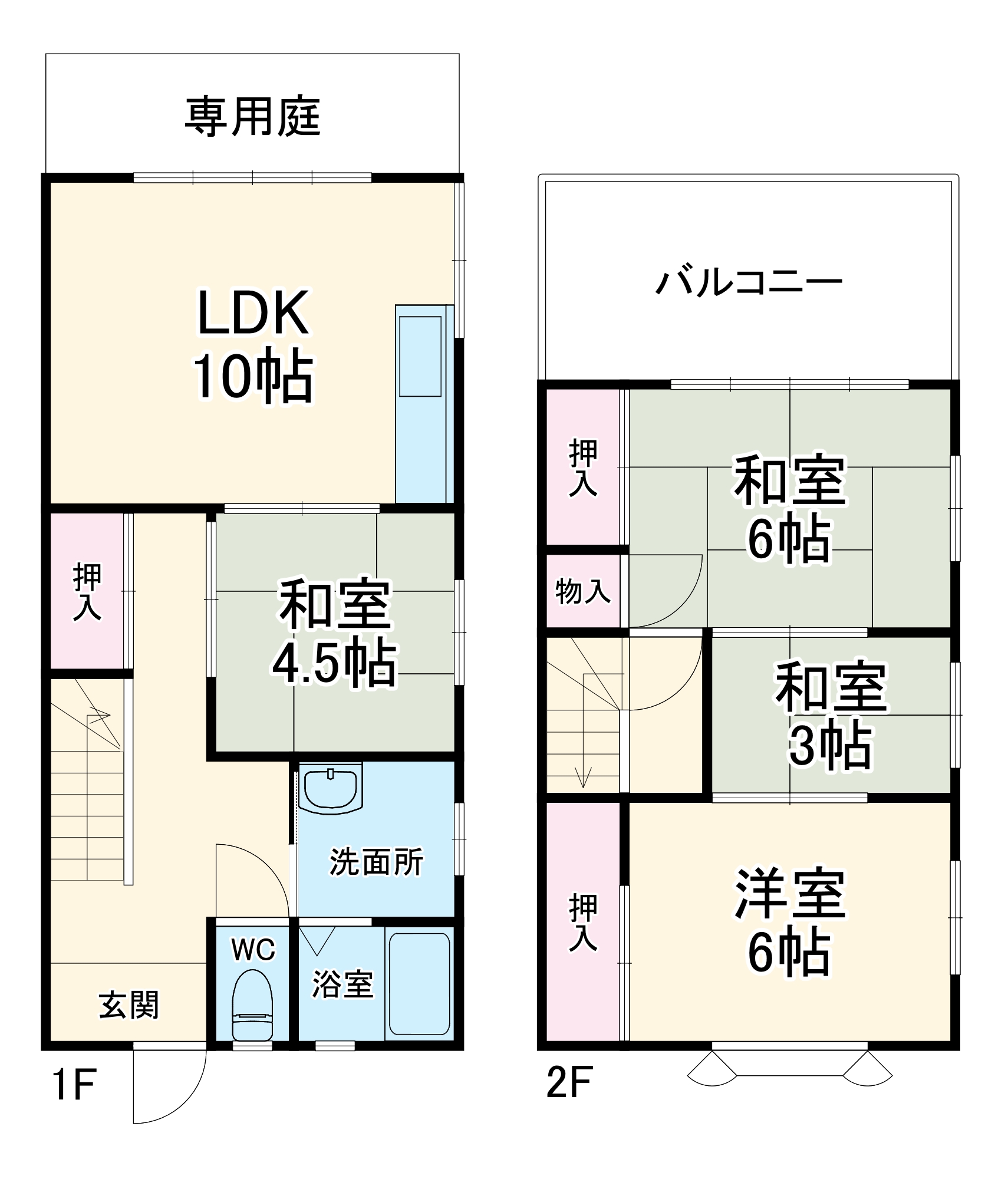 ピアコート松本の間取り