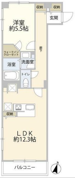 田園調布マンションの間取り