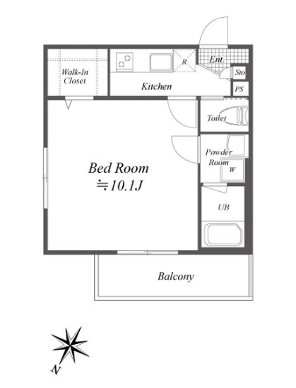Raffine永福の間取り