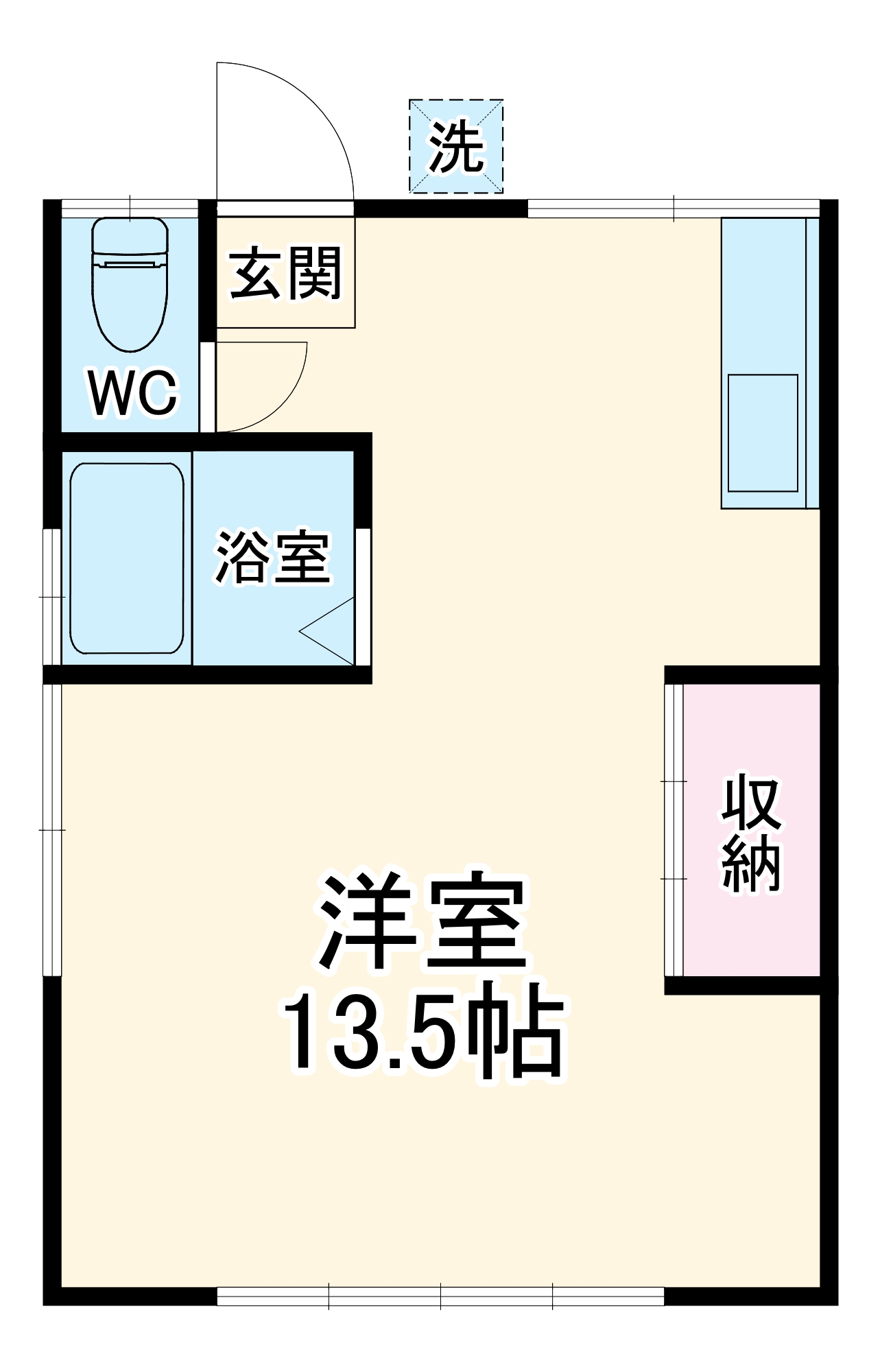 コーポ林の間取り