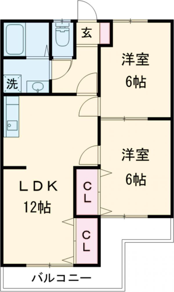 サンメモリー羽村の間取り