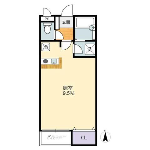 ポスト&ビーム木の家Aの間取り