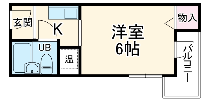 MIYABIハイツの間取り