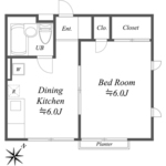 カサ・カミカワの間取り