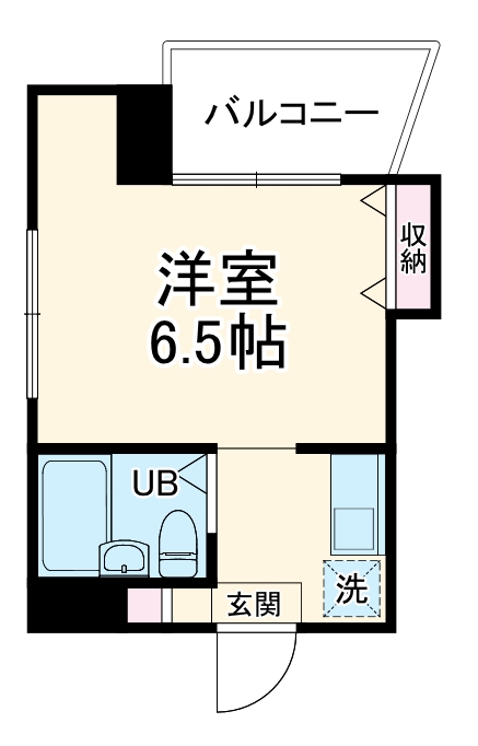 プロスペア横浜西口の間取り