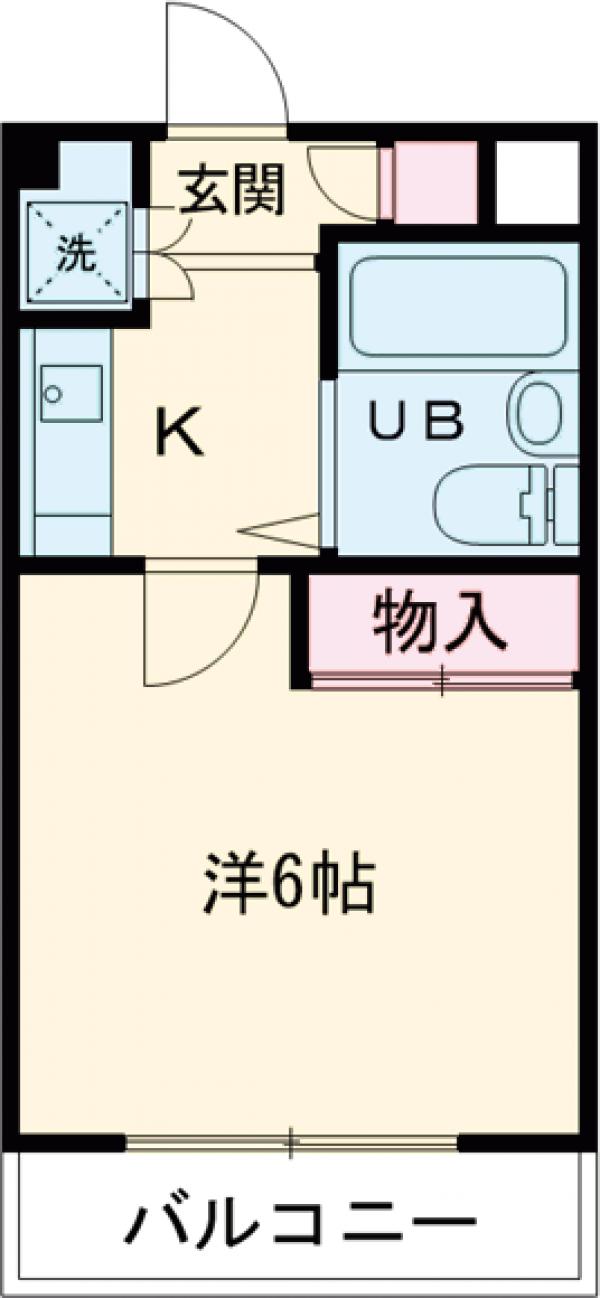 瑞江マキノビルの間取り