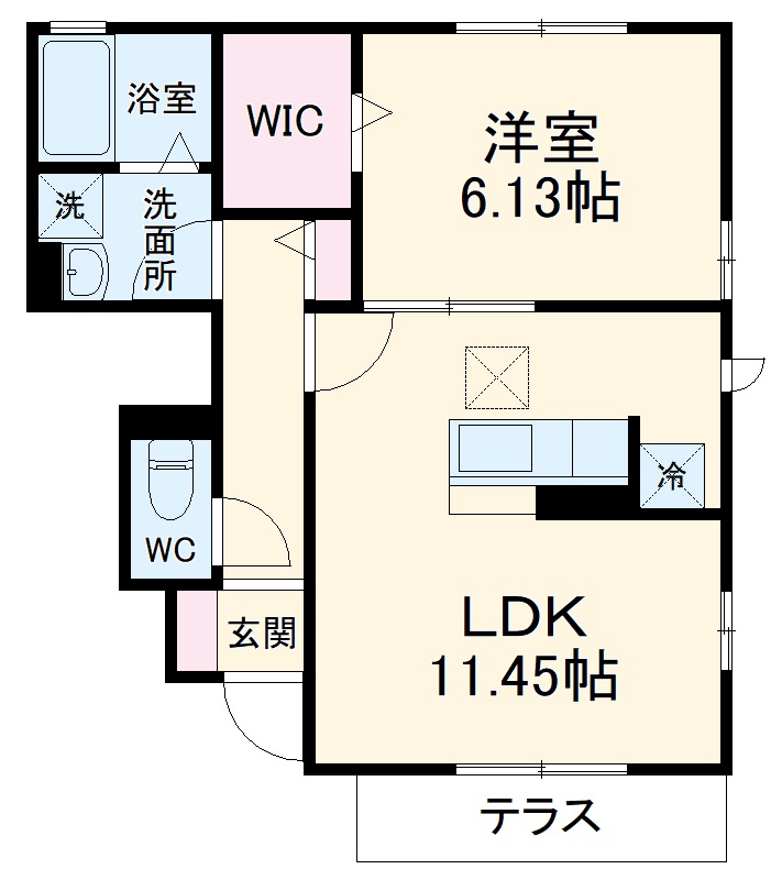 蒼の杜 風の間取り