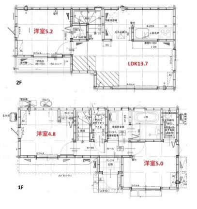グランソフィア川口東領家の間取り