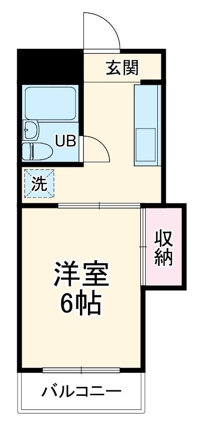 レジデンス東海 の間取り