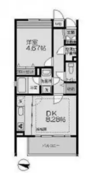 ブランノワールの間取り