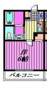 蓮田市東4丁目アパートの間取り