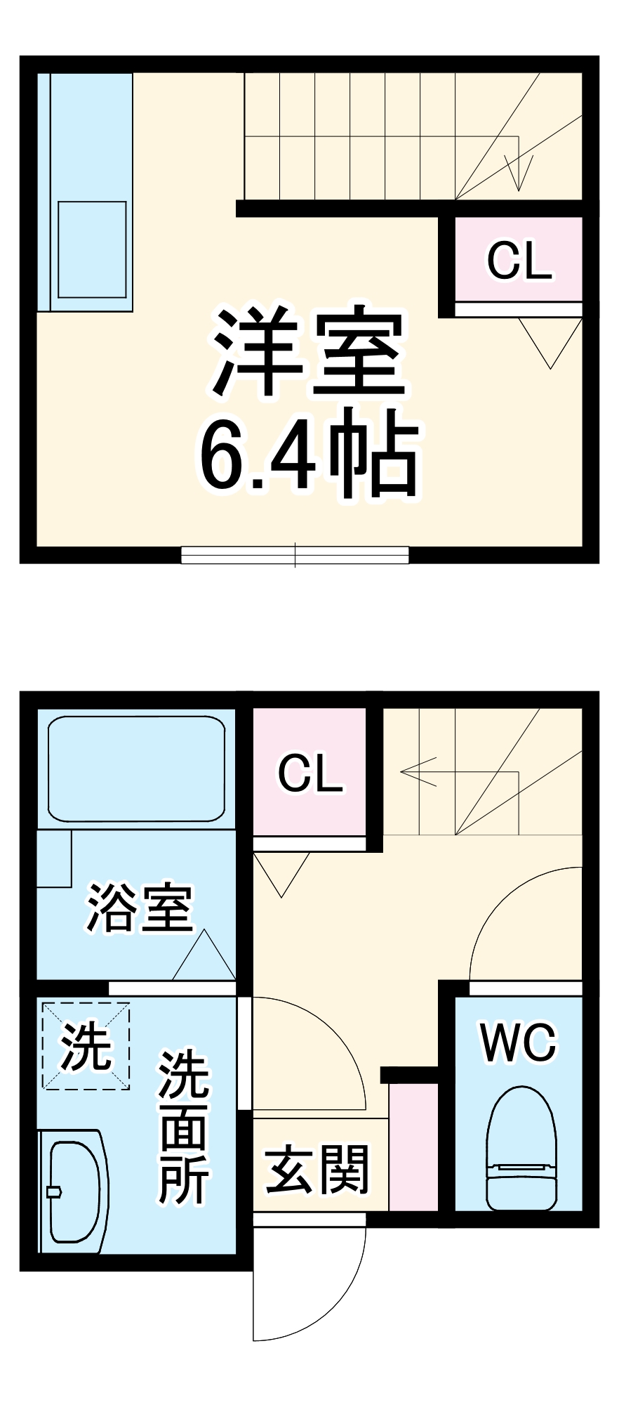 K’s Ⅰの間取り