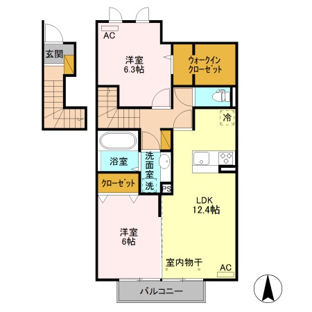 ジュピター Aの間取り