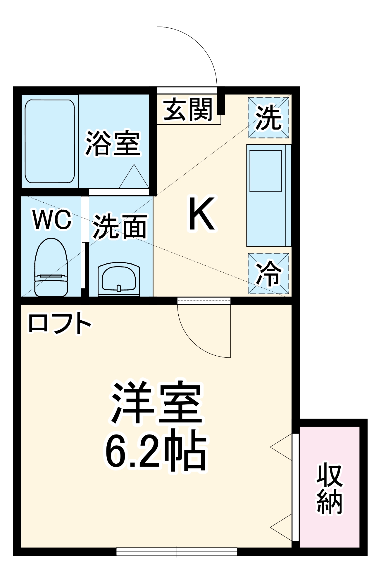 ライムテラスの間取り