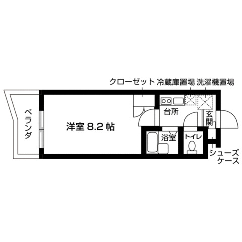 サンハウスユウ伊勢原の間取り