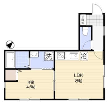 ルノン千川の間取り