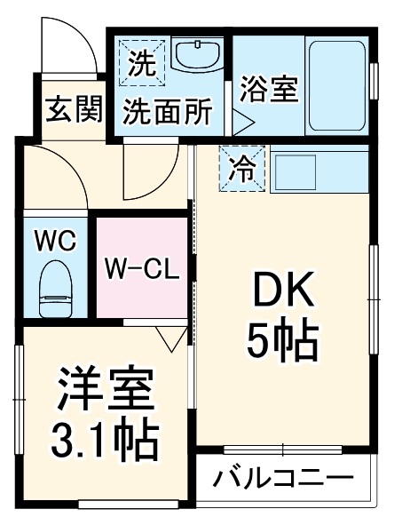 アヴィータ豊島北の間取り