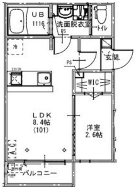 KEIAI RESIDENCE せんげん台 Ⅶの間取り