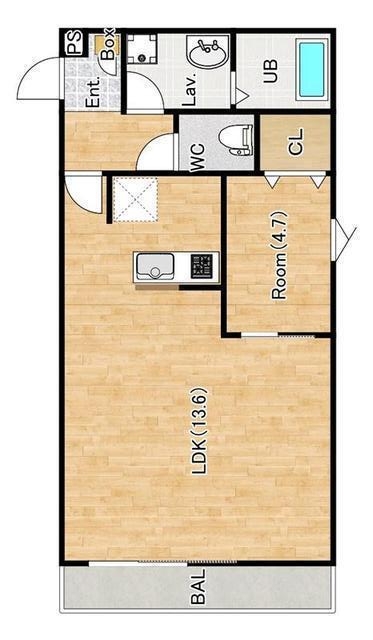 シエーナ北小金Ⅱの間取り