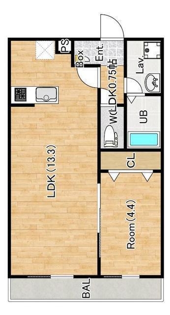 シエーナ北小金Ⅱの間取り