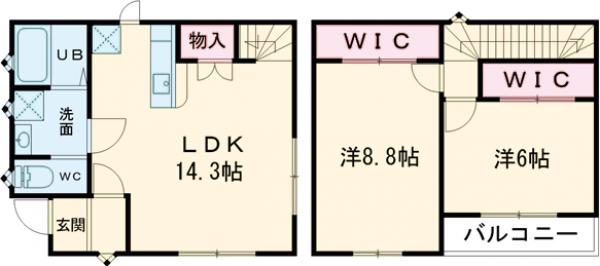 アルプスの間取り