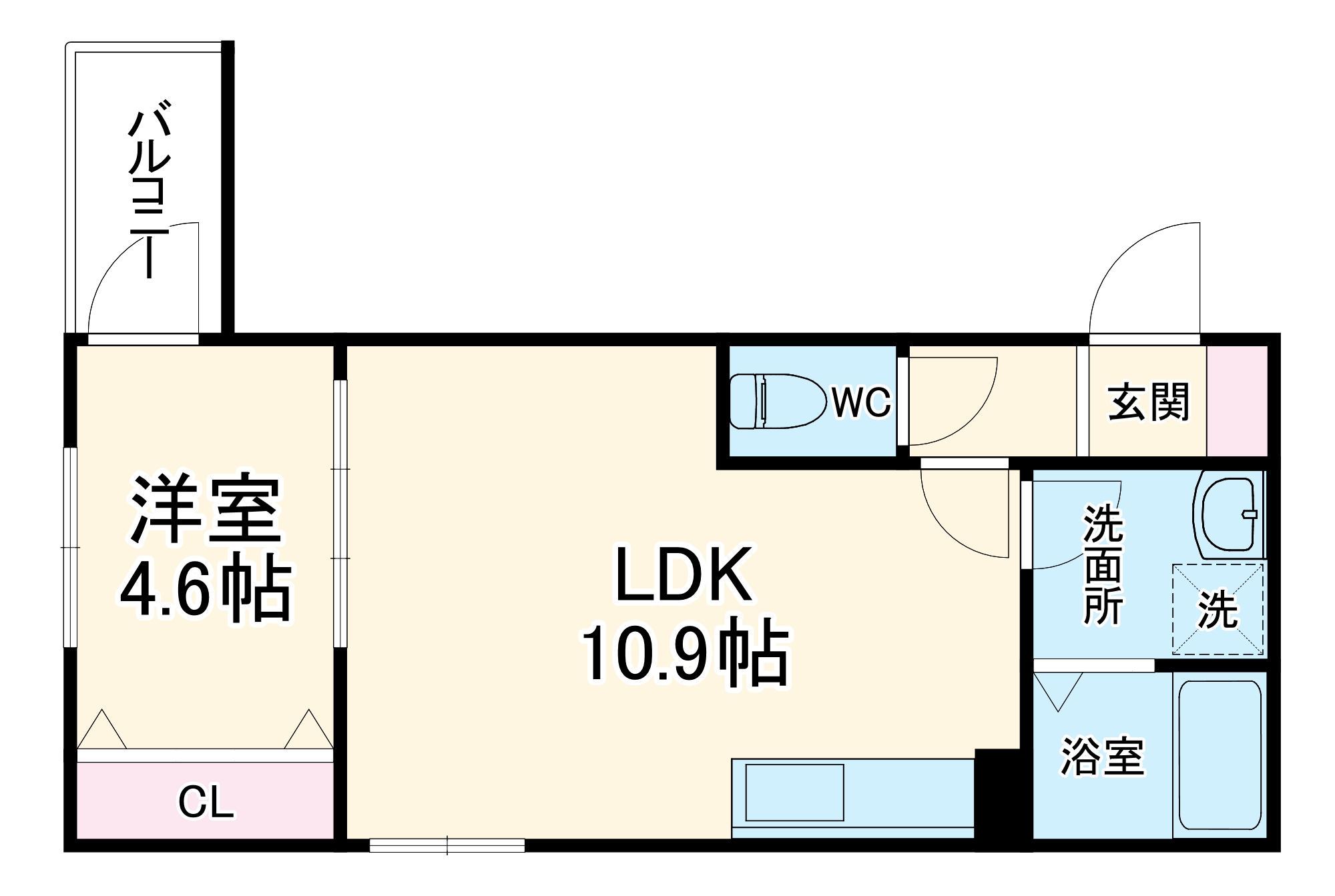 Le Coconの間取り