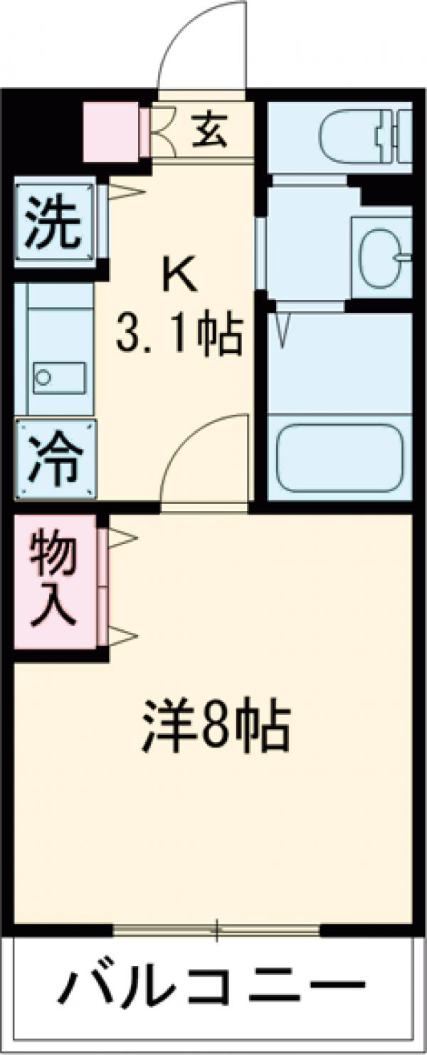 サンメゾンの間取り