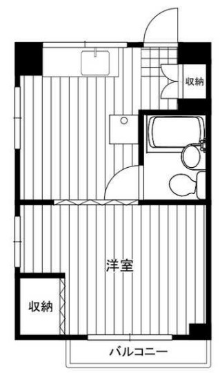 平尾の完工年月(1983年1月)築の賃貸マンションの間取り