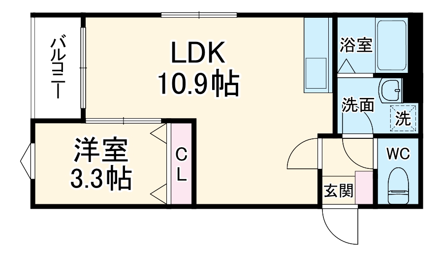 グランアクシスの間取り