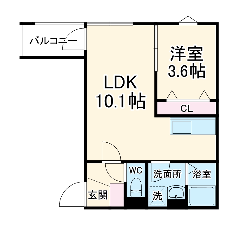 グランアクシスの間取り