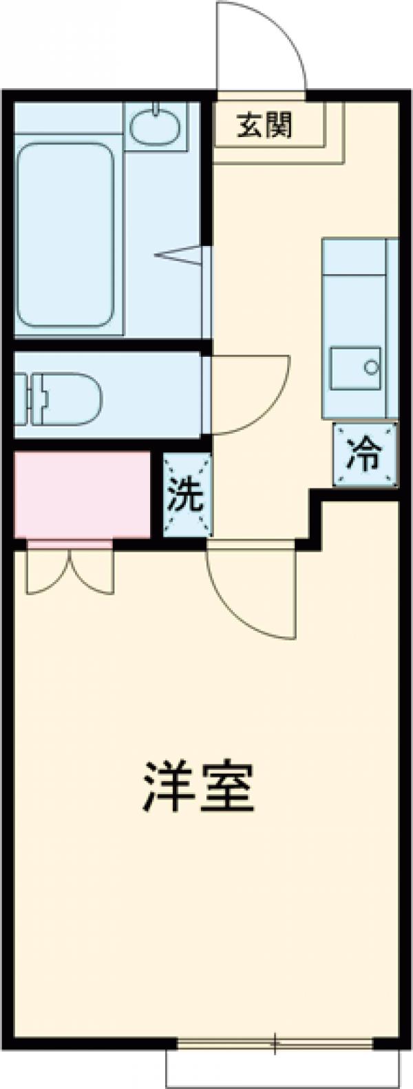 エルマーナ瑞江の間取り