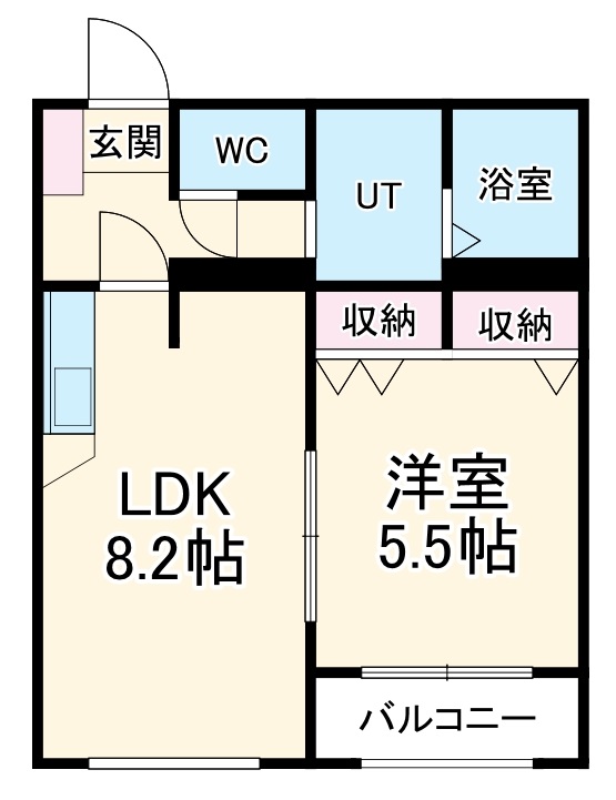 エステートピア岩崎台の間取り