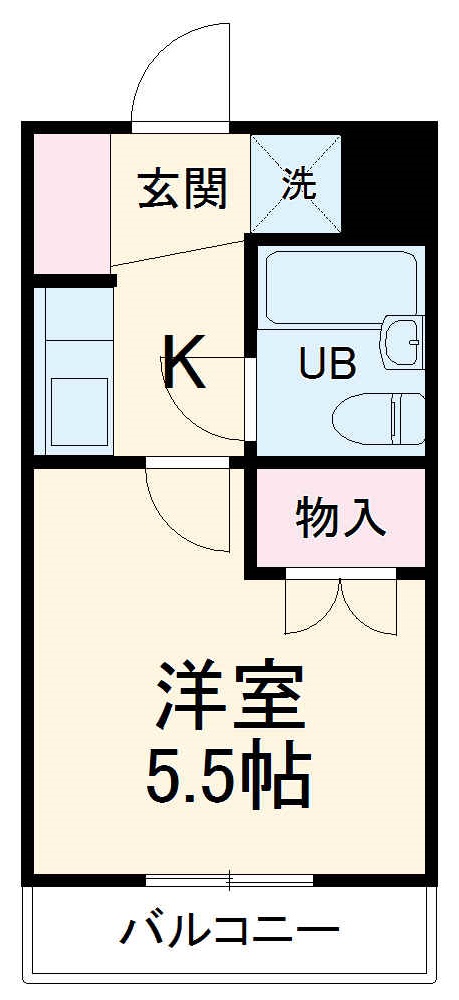 リュミエ浦安の間取り