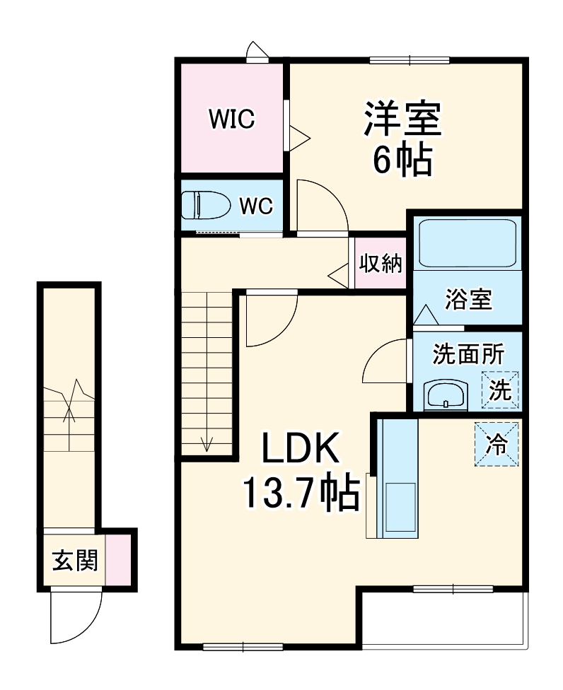 アーバンライフ G棟の間取り
