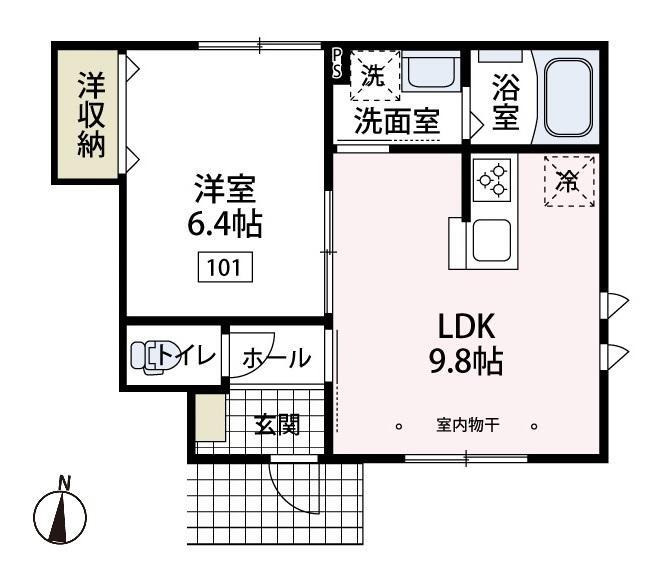 ラベイユⅠの間取り