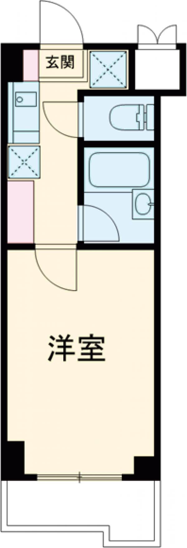 エスティメゾン大塚の間取り