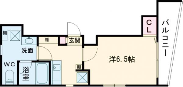 GranDuo高円寺Ⅴの間取り