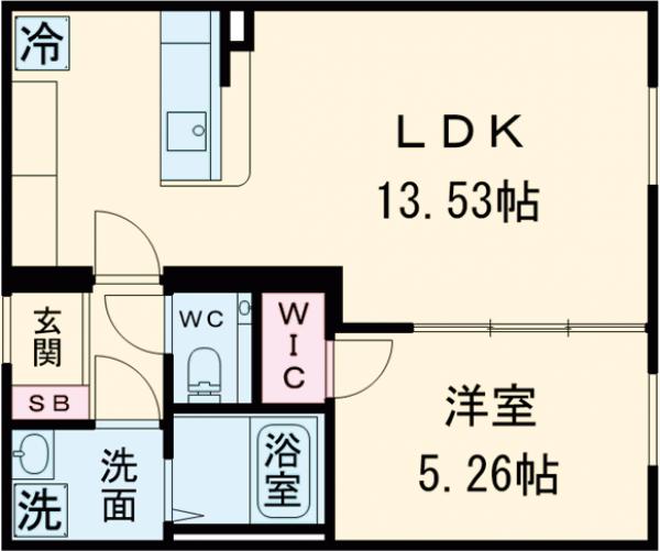 GATE Residence Mitakaの間取り