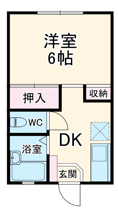 Kパレス上大岡の間取り