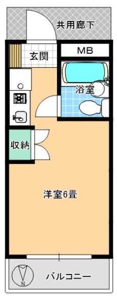 ドエル中葛西の間取り