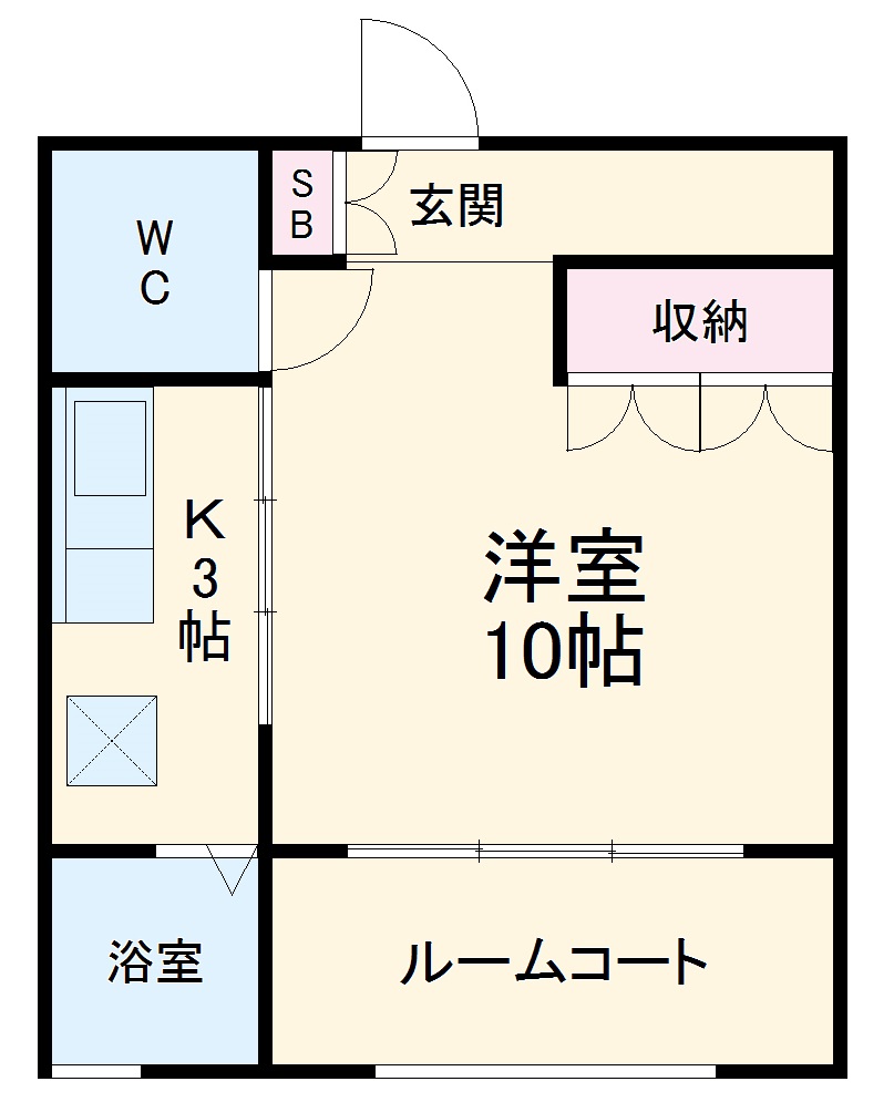 コンフォート前山の間取り
