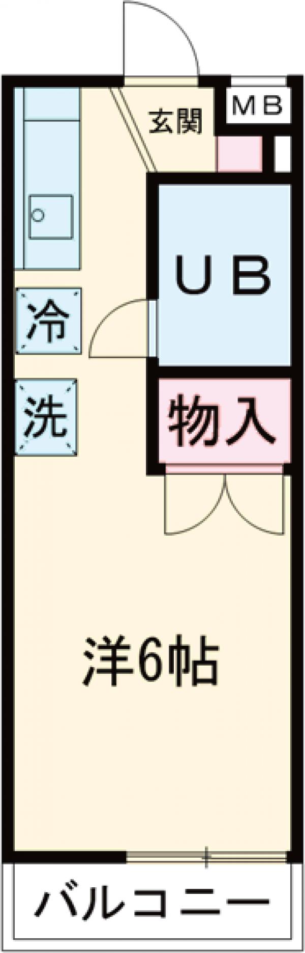 メゾンコーラルの間取り