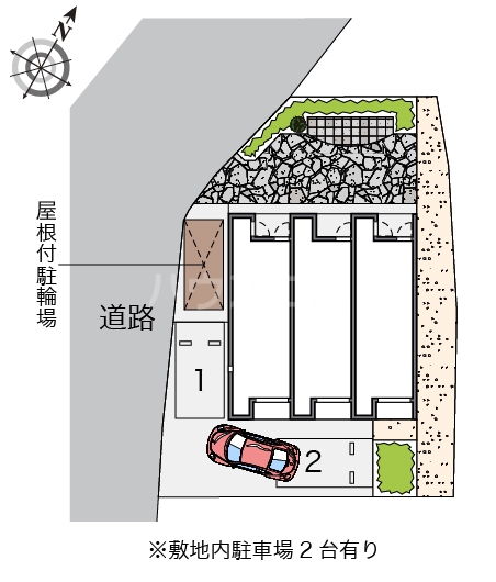 11/12 駐車場