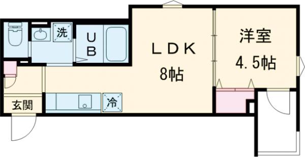robot home 六町Ⅲの間取り