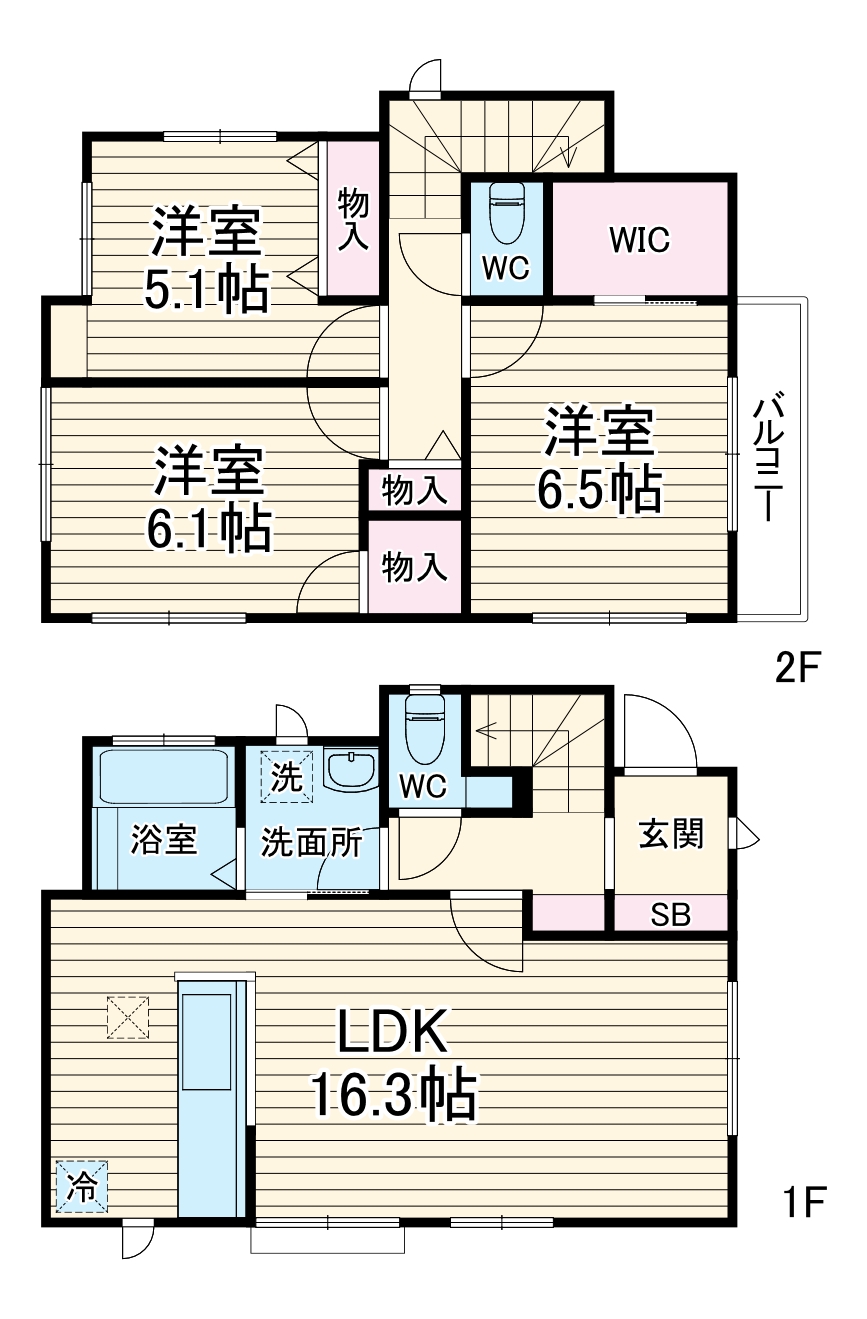 Kolet船橋金杉#04の間取り