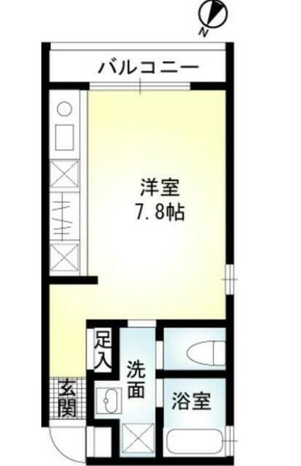 リシェス橋本の間取り