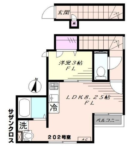 サザンクロスの間取り